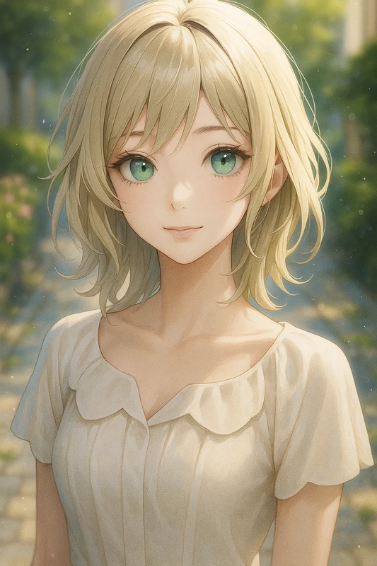 ペタルネックを再現したAIイラスト