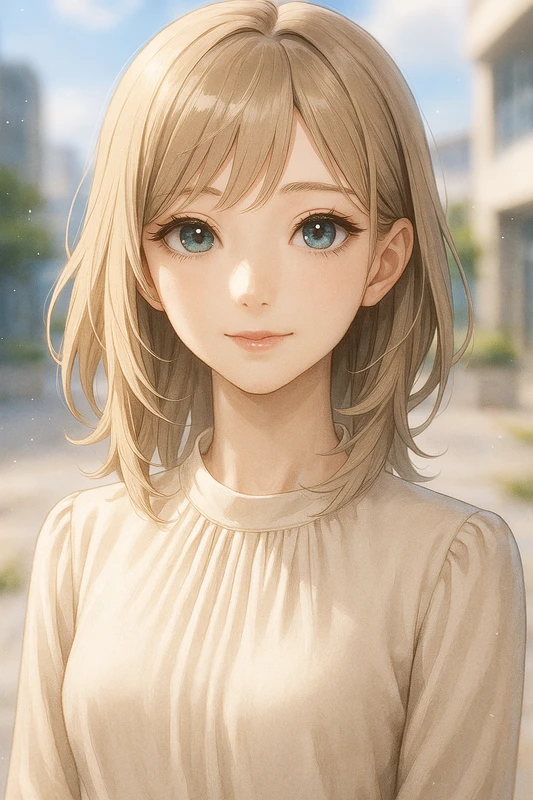タックネックを再現したAIイラスト