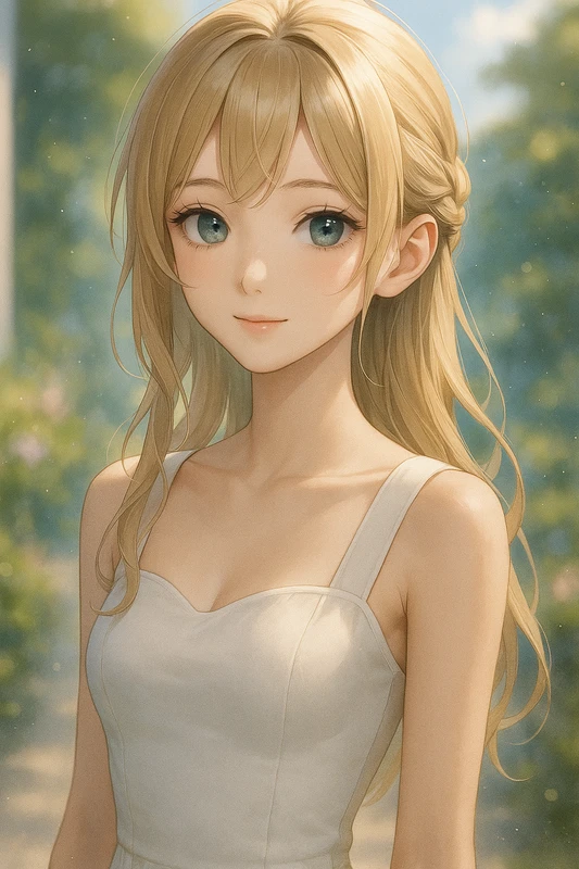 ストラップショルダーを再現したAIイラスト