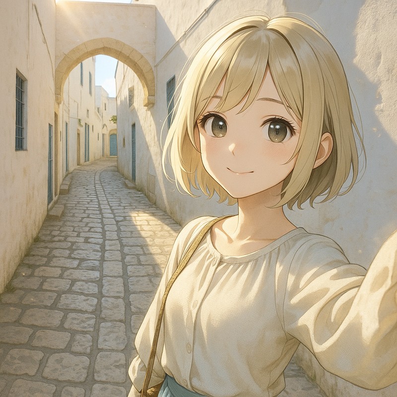 スース旧市街のAIイラスト|プロンプト紹介・世界の街並み