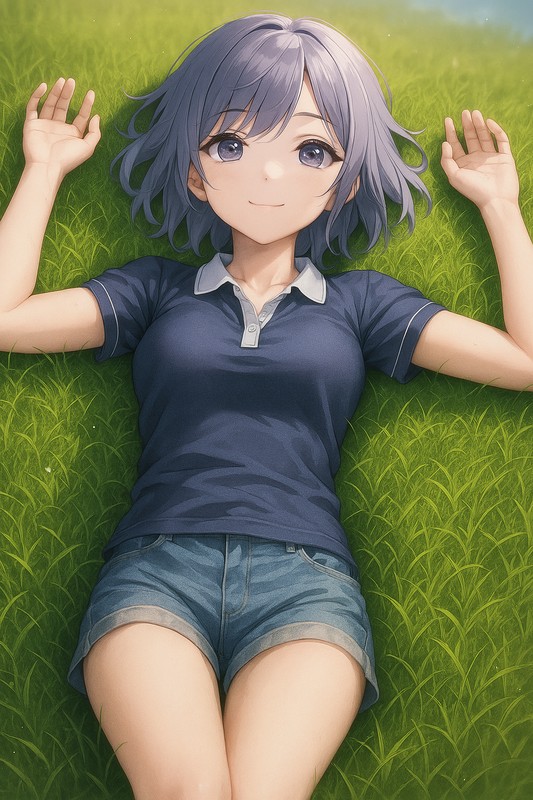 w armsの美少女イラスト生成例|プロンプト紹介
