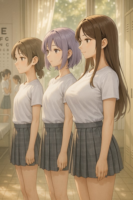 bust chartのプロンプトの参考イラスト