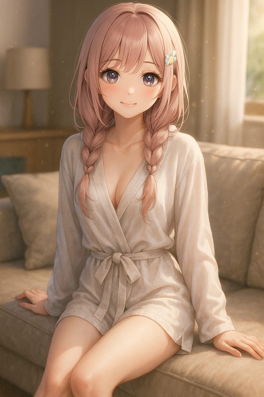 ローブを着る美少女AIイラスト|プロンプト紹介
