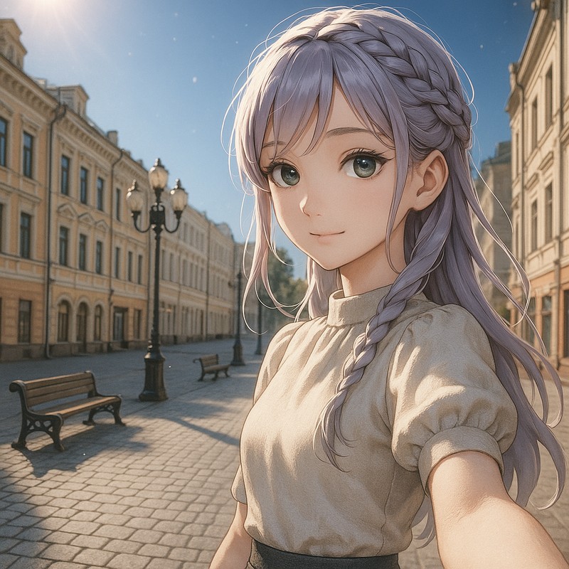 アルバート通りのAIイラスト|プロンプト紹介・世界の街並み