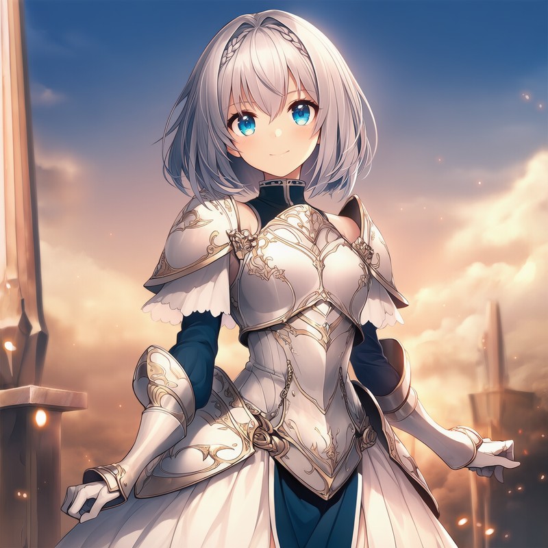 NovelAIで生成したファンタジー世界の服装の作例