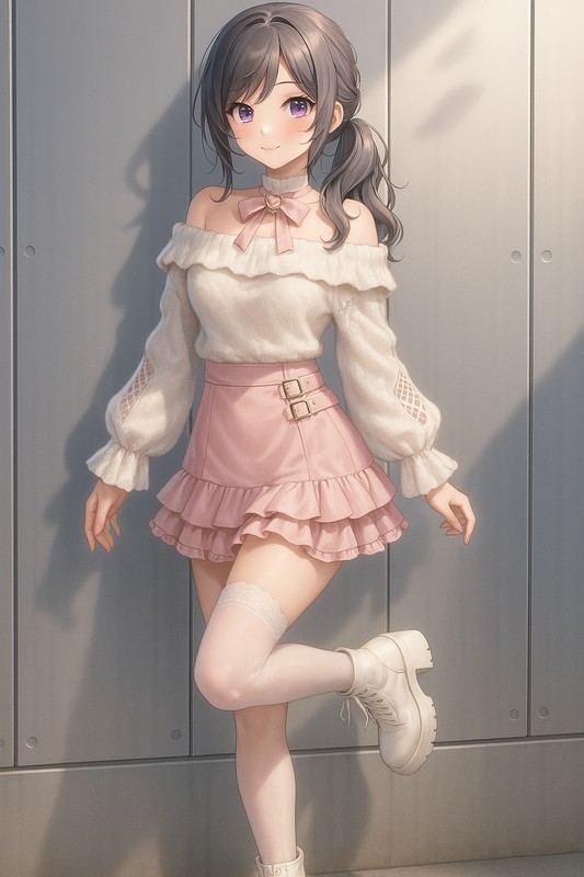 |量産型女子AIイラスト