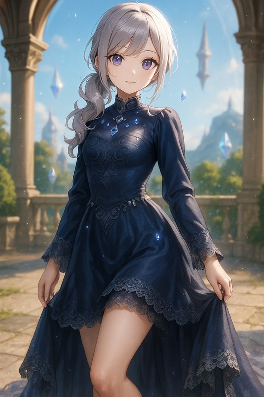 魔導貴族の正装のAIイラスト|プロンプト紹介(ファンタジー)