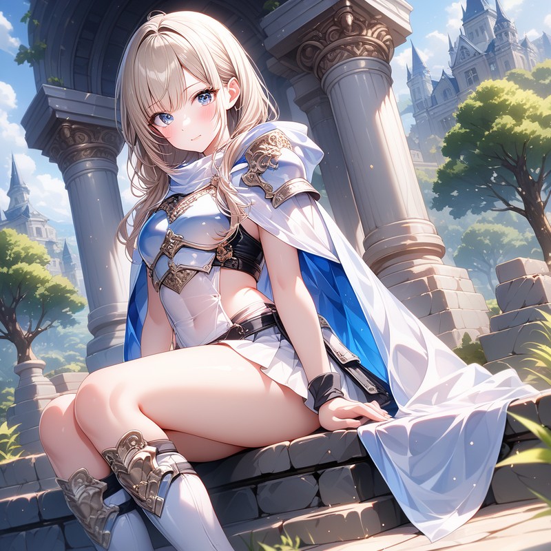 Stable Diffusionで生成したファンタジー世界の服装の作例