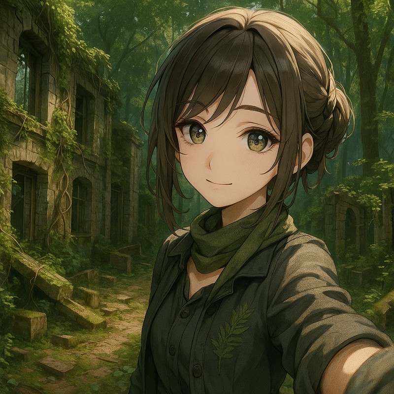 廃墟のAIイラスト|背景用プロンプト紹介