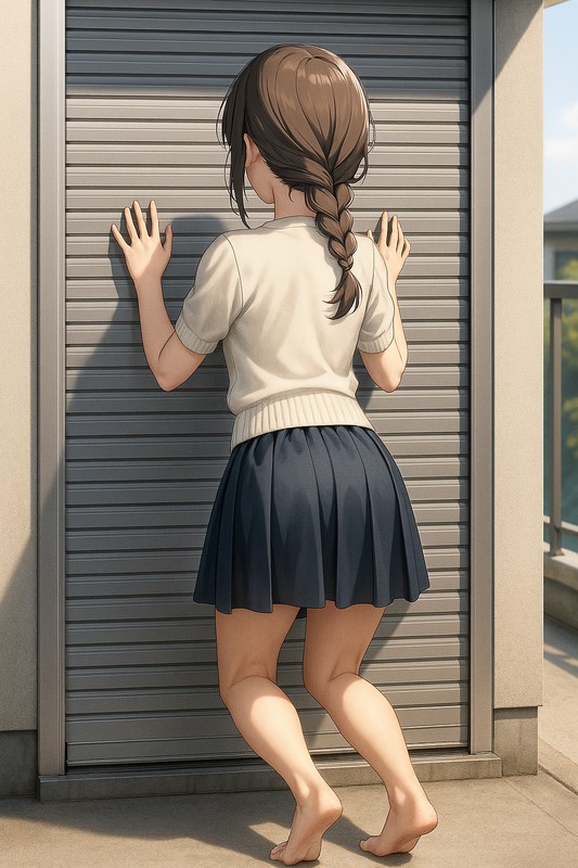 雨戸のAIイラスト|プロンプト紹介用