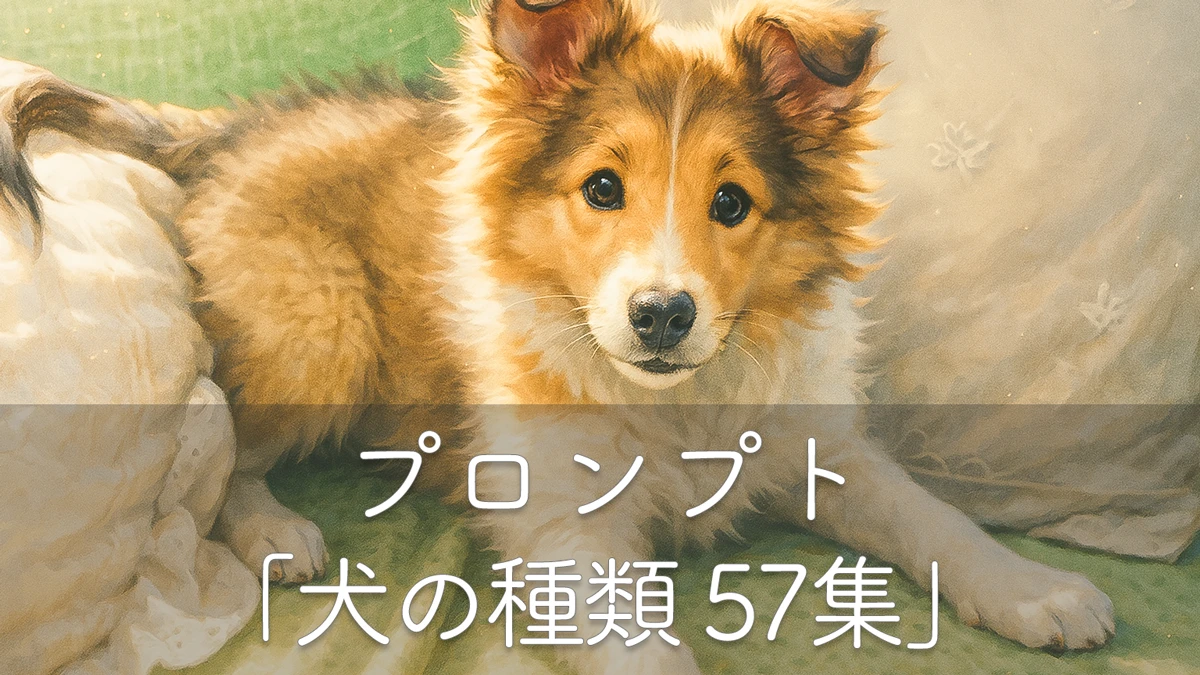 犬種別のプロンプト57選 小型犬から大型犬まで完全ガイド【ChatGPT】