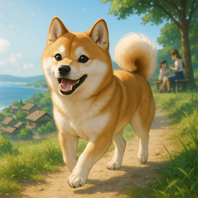 柴犬のAIイラスト|プロンプト紹介