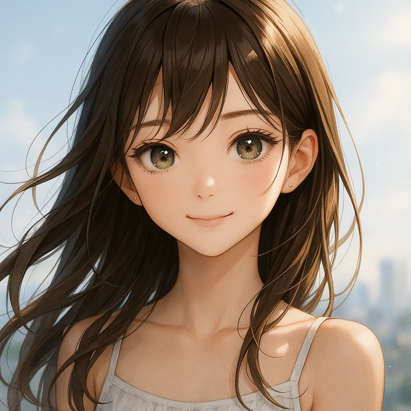 茶髪|髪色のプロンプト紹介
