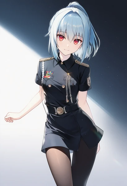 military dress uniformで生成したAI美少女イラスト