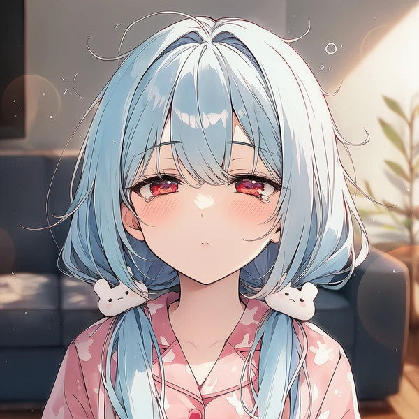 眠気を誘うエフェクト効果のプロンプト