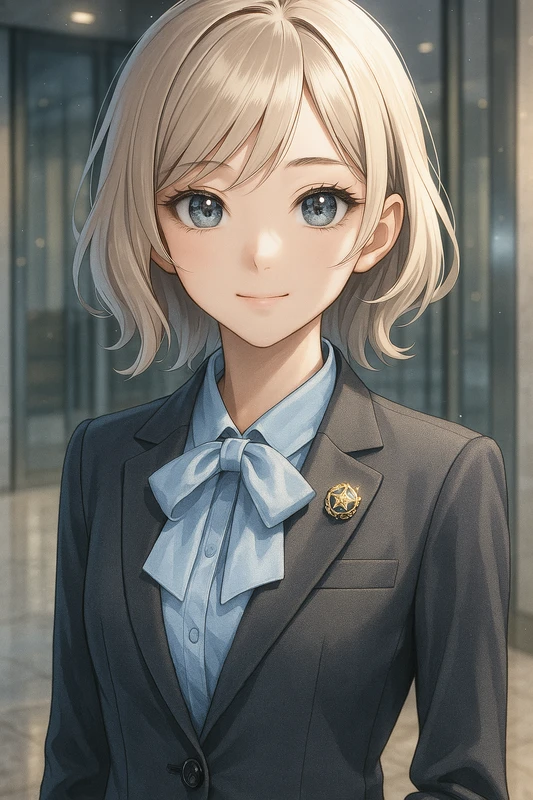 ピンバッジ・社章|OLの服プロンプト紹介