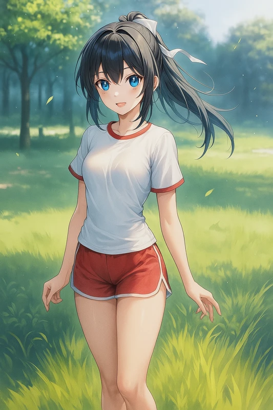 引き締まった脚|脚の質感プロンプト紹介