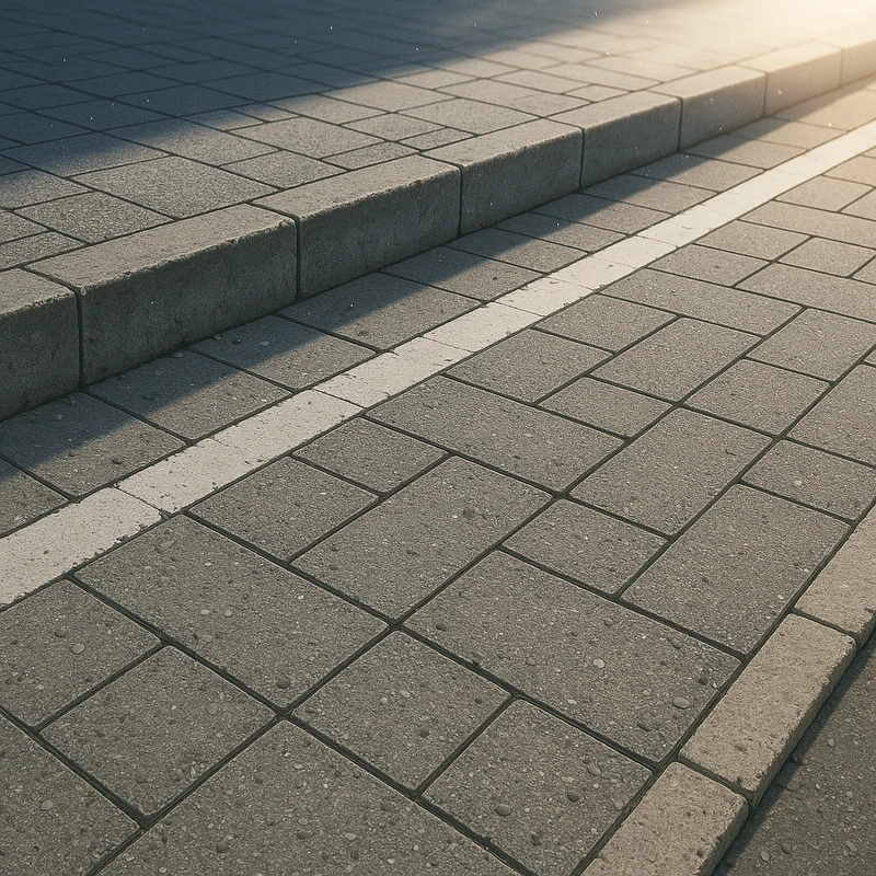 舗装歩道のAIイラスト|プロンプト紹介