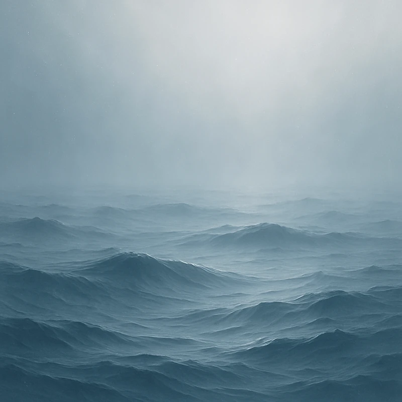 霧の海のAIイラスト|プロンプト解説