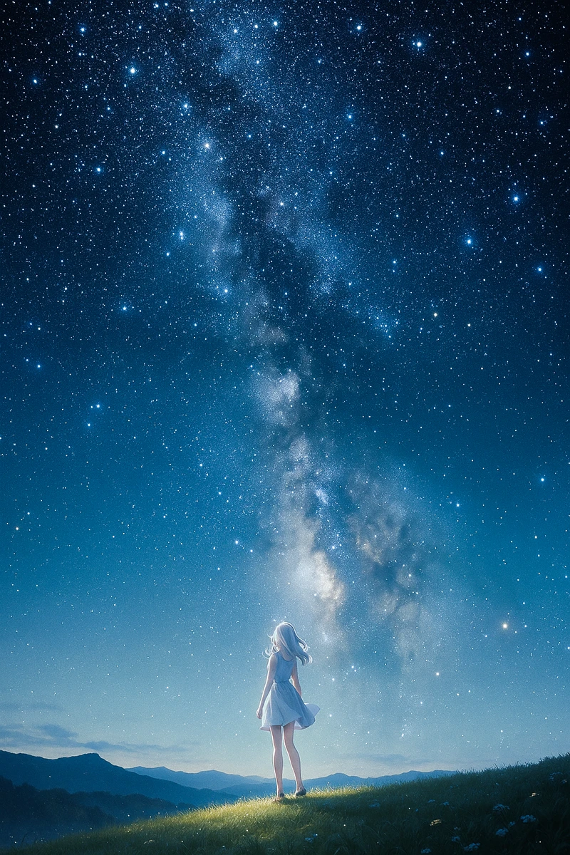 満天の星空｜AI作例とプロンプト紹介