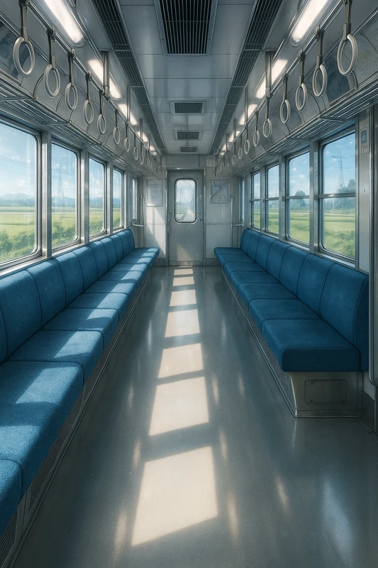 ロングシート|電車の座席プロンプト紹介