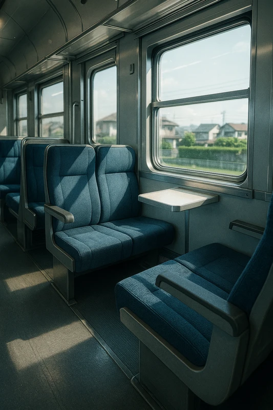 ボックスシート|電車の座席プロンプト紹介