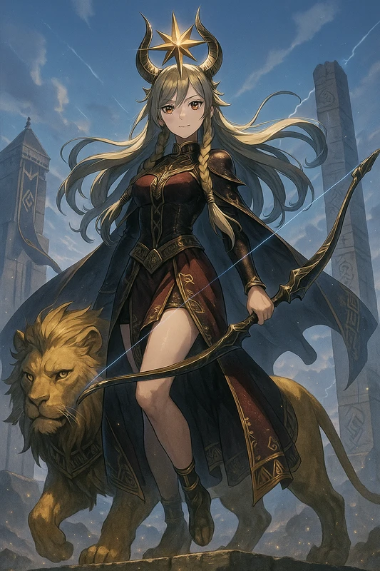 イナンナ（愛・性・戦の女神）｜女神のプロンプト紹介