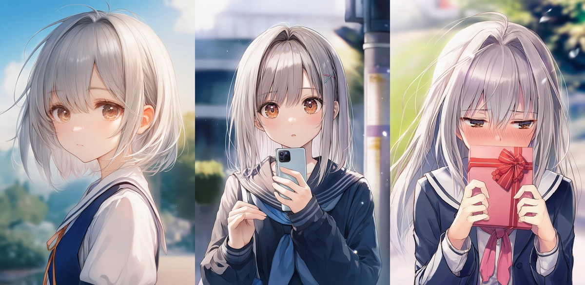 ティーン(中高生)の様子を再現したAIイラスト|年齢プロンプト紹介