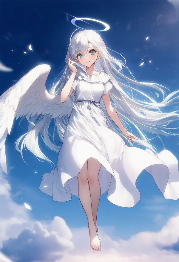 天使のAIイラスト|種族プロンプト紹介