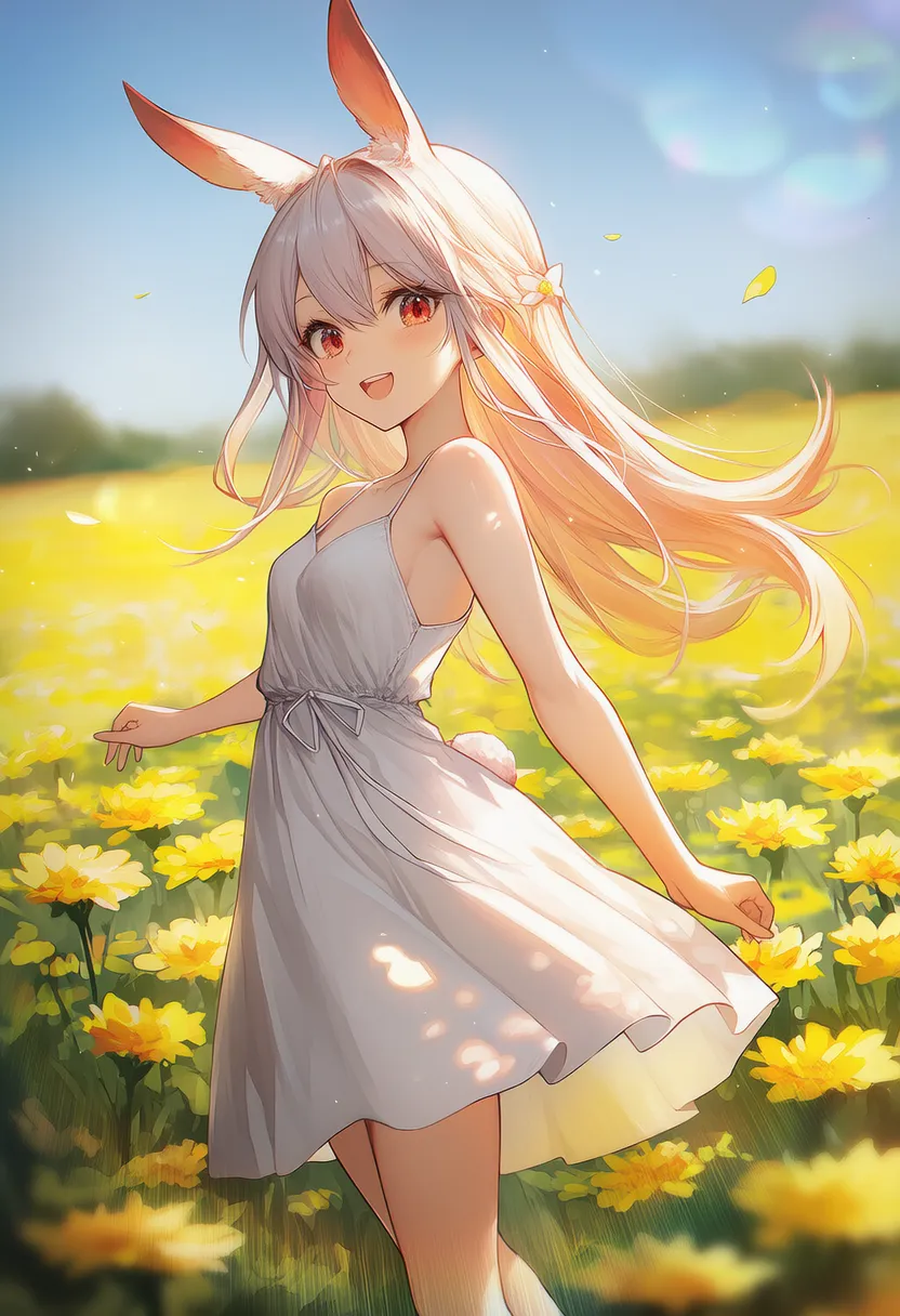 兎娘のAIイラスト|人外種族プロンプト紹介