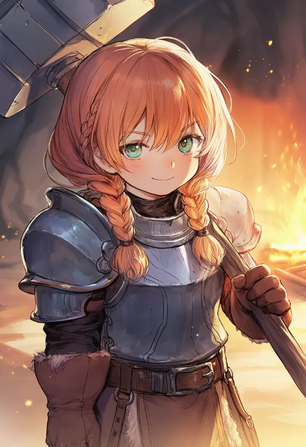 ドワーフのAIイラスト|種族プロンプト紹介