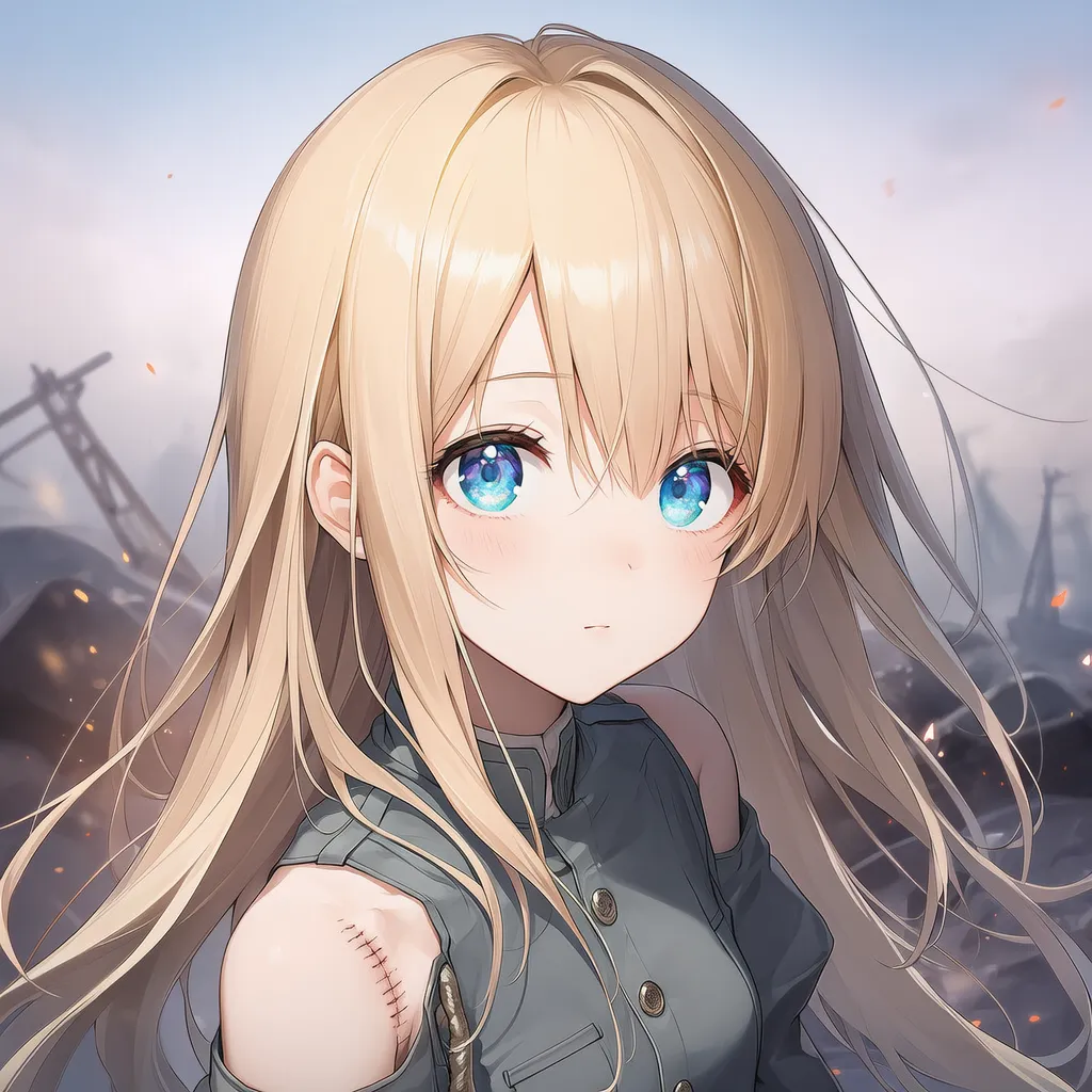 縫合痕(治癒後)を再現したAIイラスト|プロンプト紹介
