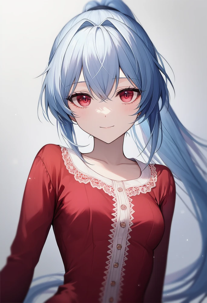 ヘムステッチ装飾を再現したAIイラスト|服装飾のプロンプト