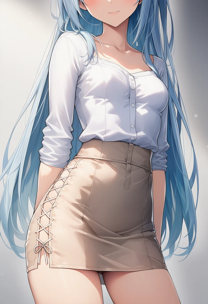 編み上げ装飾を再現したAIイラスト|服装飾のプロンプト
