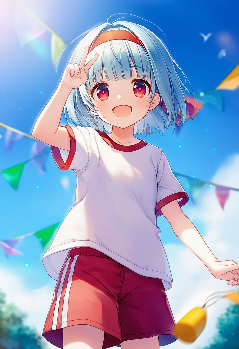 園児の体操服のAIイラスト|プロンプト紹介