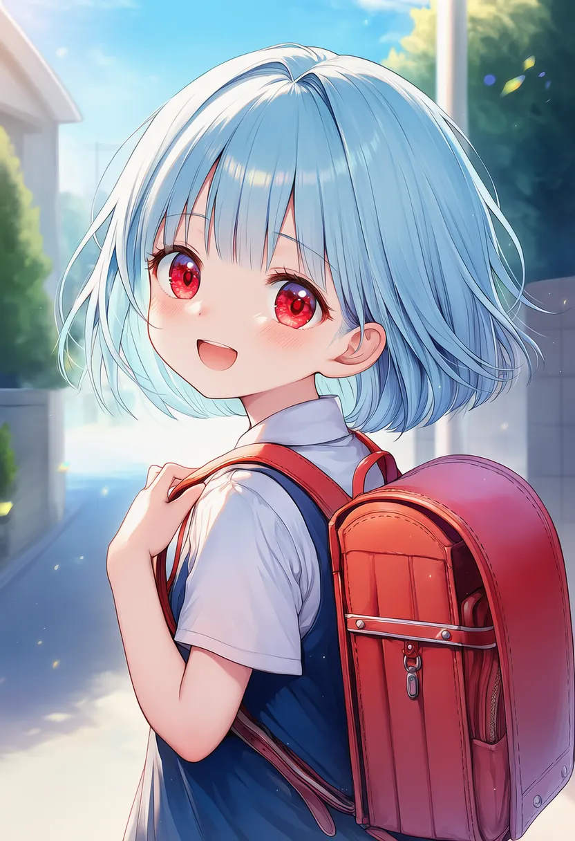 ランドセル(園児服)のAIイラスト|プロンプト紹介