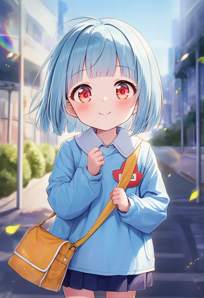 通園バッグ(園児服)のAIイラスト|プロンプト紹介