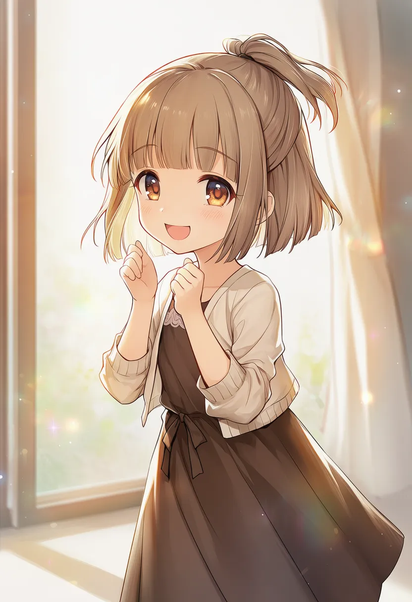 ワンピースとボレロ|女児服(子供向け服)プロンプト紹介