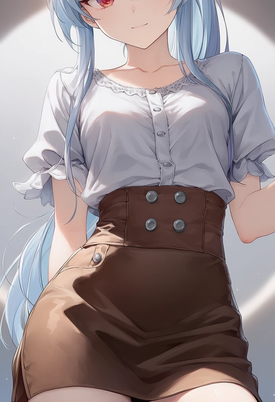 グロメット装飾を再現したAIイラスト|服装飾のプロンプト