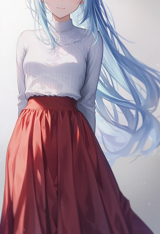 クリンクル加工を再現したAIイラスト|服装飾のプロンプト