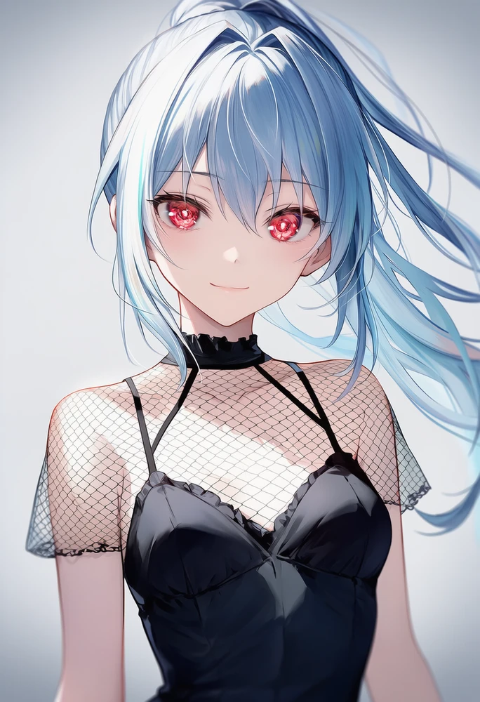ネッティング装飾を再現したAIイラスト|服装飾のプロンプト