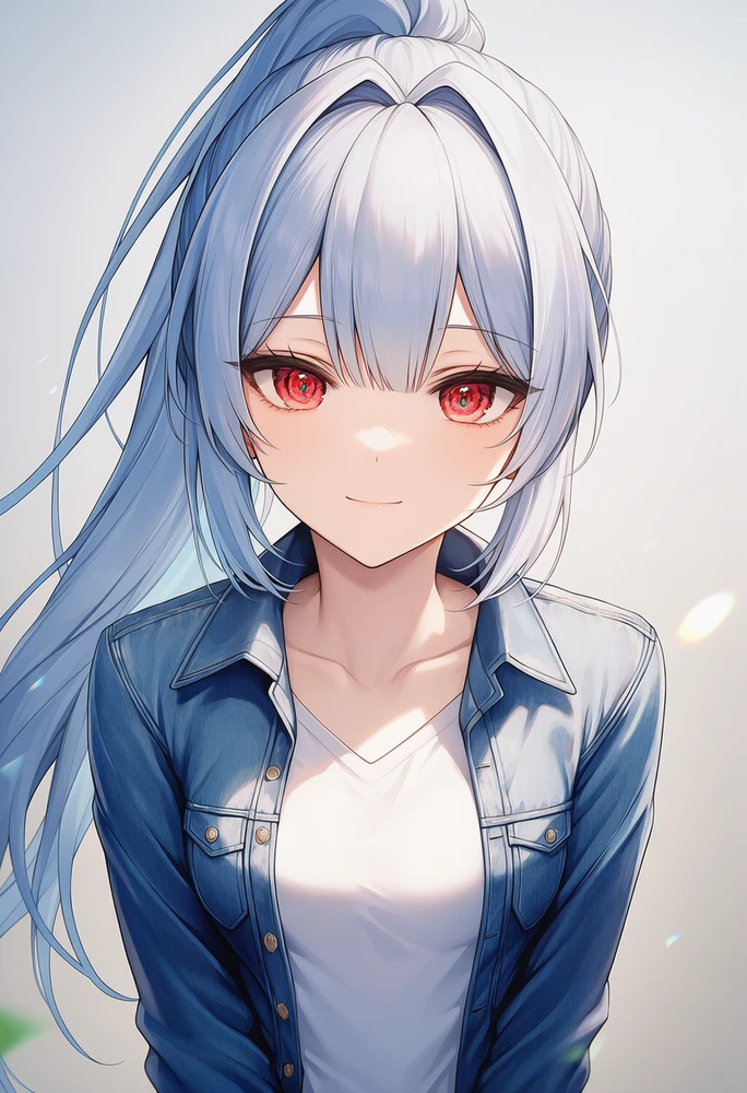 スナップ飾りを再現したAIイラスト|服装飾のプロンプト