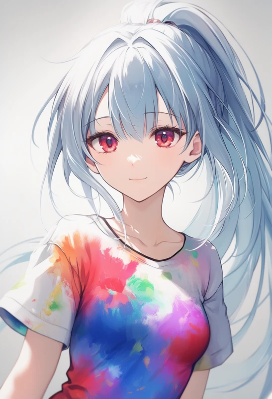 ペイント加工を再現したAIイラスト|服装飾のプロンプト