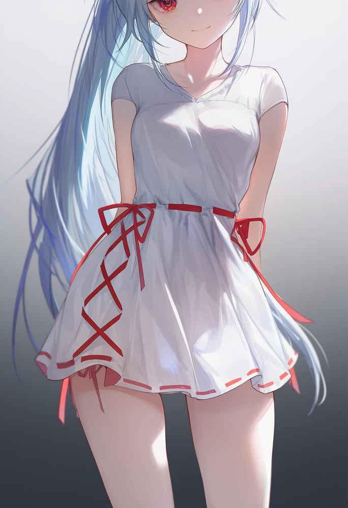 蝶結びリボンを再現したAIイラスト|服装飾のプロンプト