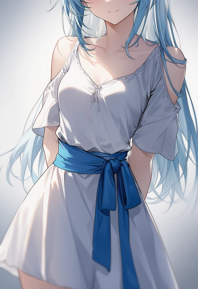 サッシュ装飾を再現したAIイラスト|服装飾のプロンプト