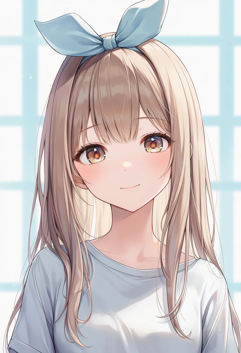 頭上リボンのAIイラスト|プロンプト紹介