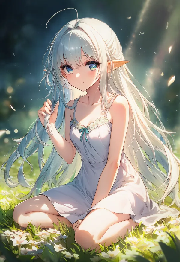 シルフのAIイラスト|人外種族プロンプト紹介
