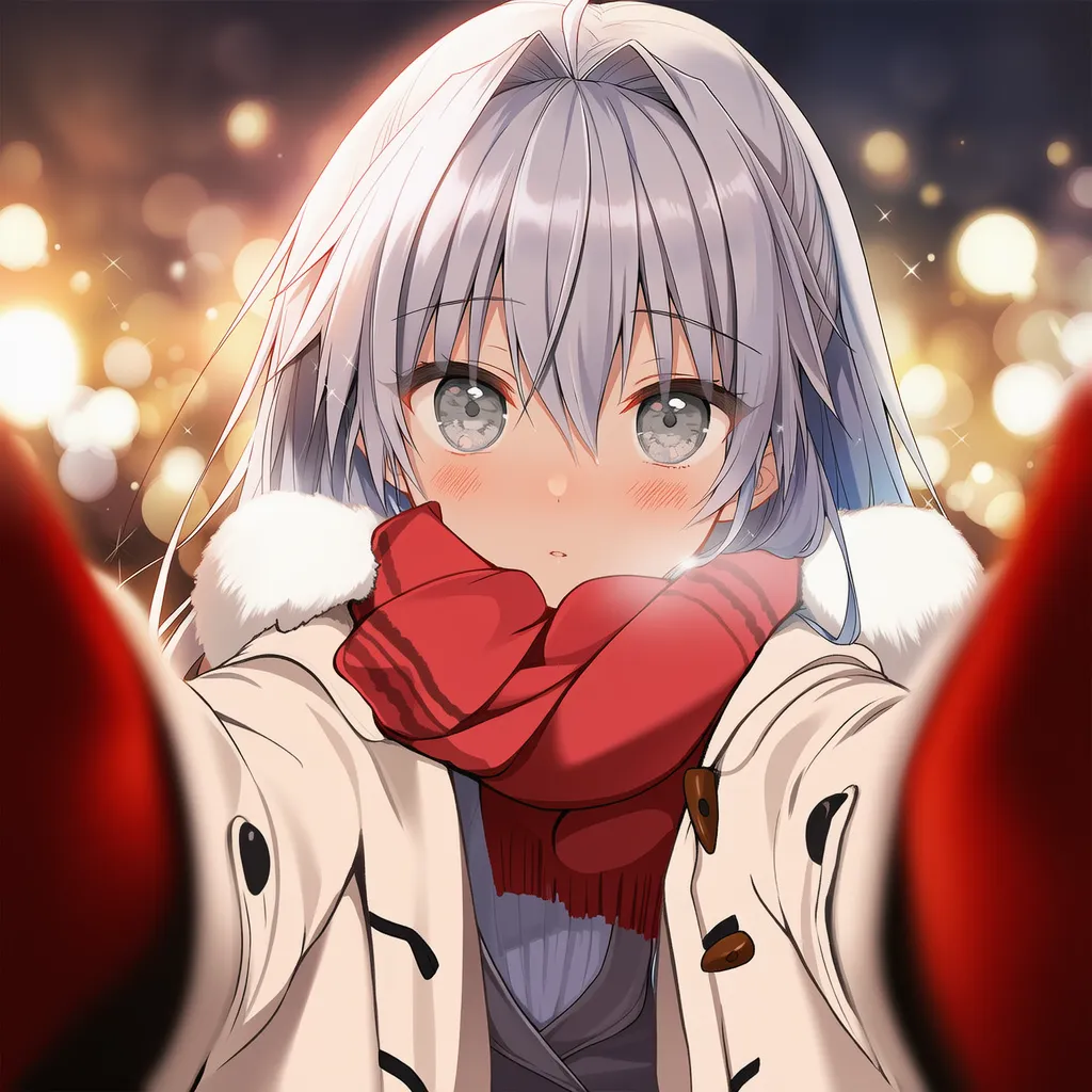 romantic atmosphereのプロンプトを活用したAIイラストの作例