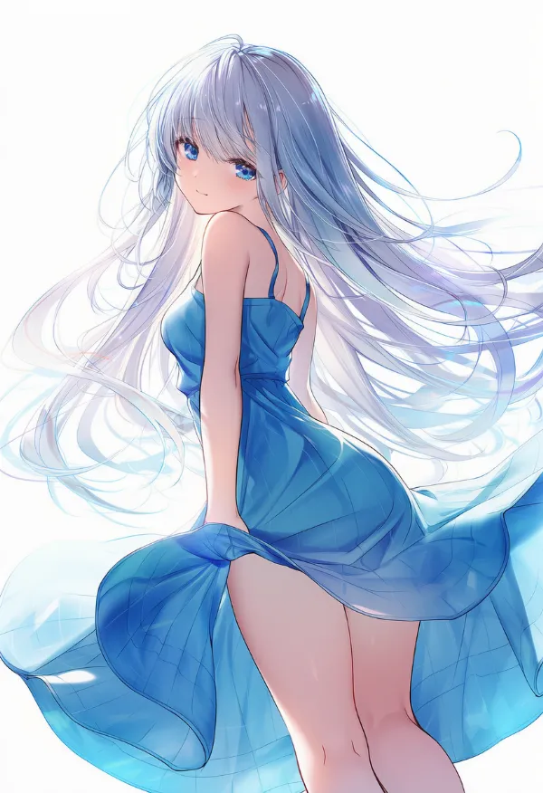セルリアンのドレスAIイラスト｜色指定プロンプト資料