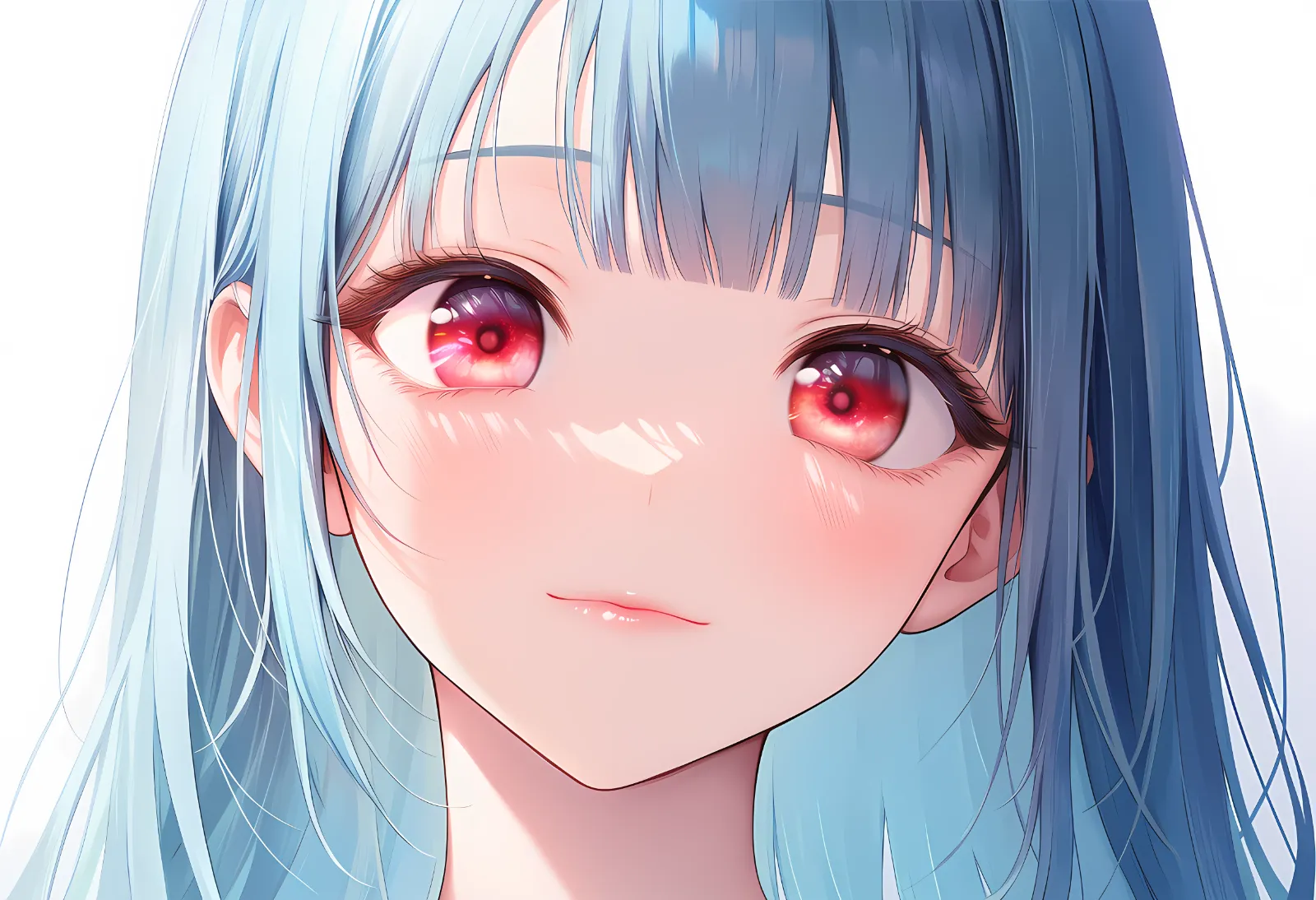顔のどアップの美少女AIイラスト|プロンプト解説
